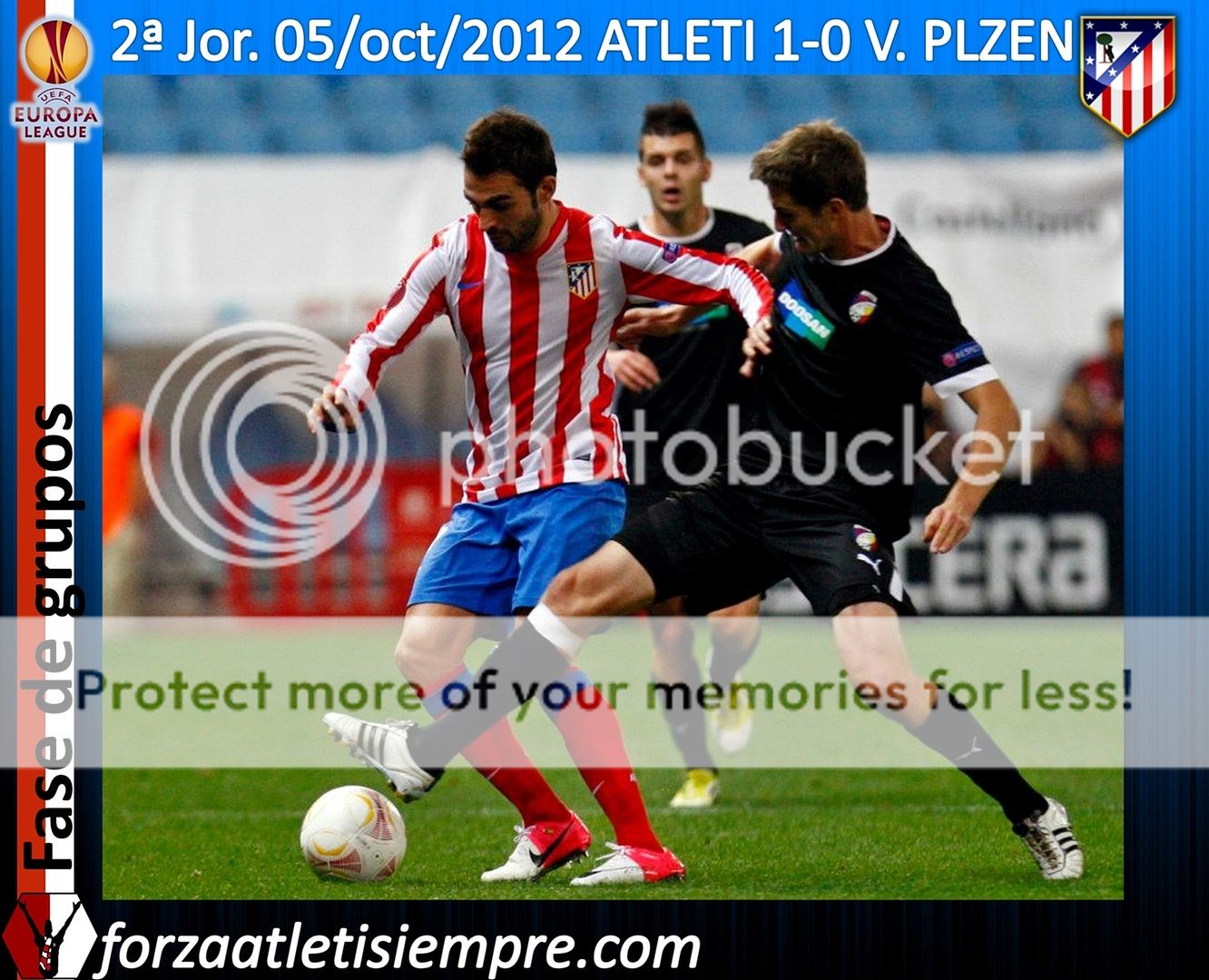 2ª Jor. UEFA E. L. 2012/13 ATLETI 1-0 V. Plzen - Un fogonazo en medio de... 031Copiar